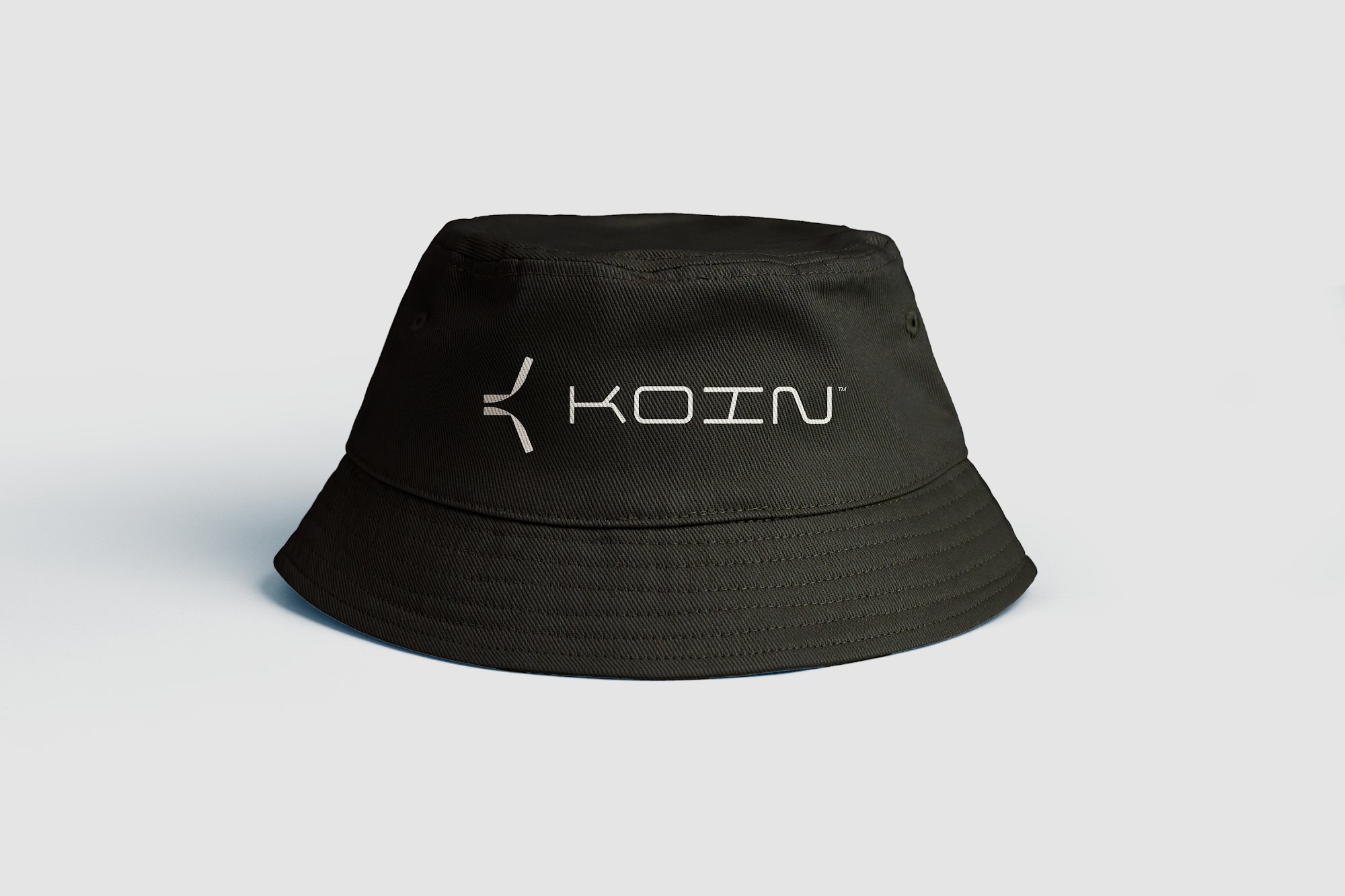 Black Koin bucket hat